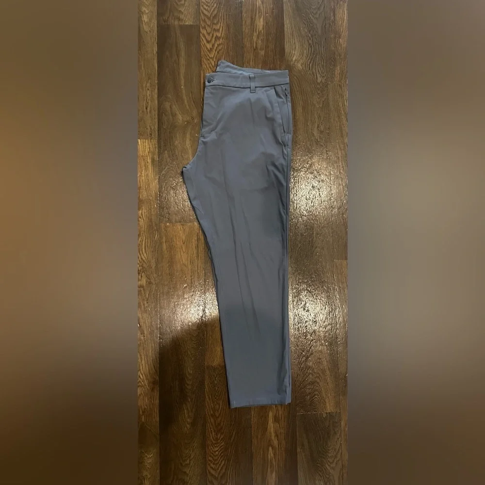 Lululemon Men's ABC Pants Gray Size 36 Classic Fit Stretch Casual Golf